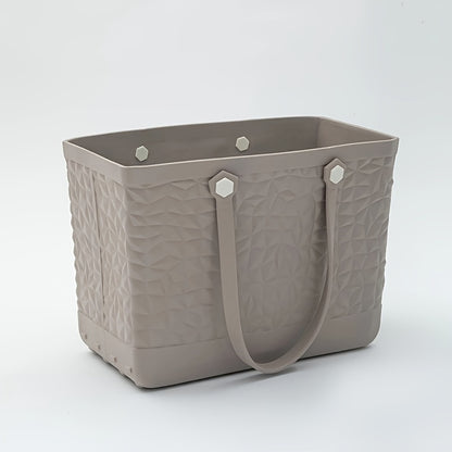 EVA Beach Tote Bag, Large Capacity Tote Bag For Beach, Pool Boat, Groceries, Sports