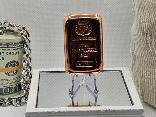 Geiger Edelmetalle Bar 500g Original Feinkupfer 999,9 Copper Half Kilo *SEALED*