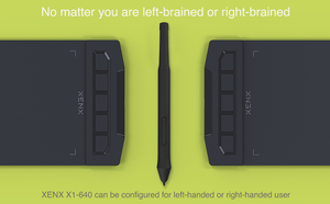 Convenient Thin and Light XENX Digital Tablet Computer, Handdrawn Tablet for Drawing, Handwritten Tablet Supporting Online Course and Mobile Phone Connection