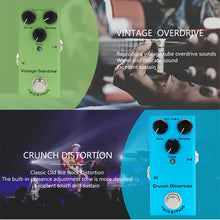 Load image into Gallery viewer, Electric Guitar Effect Mini Pedal Single Block Effect Classic Overload Metal Distortion Analog Delay Digital Delay DC 9V Eid Al-Adha Mubarak
