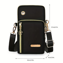 Load image into Gallery viewer, Mini Fashion Cellphone Bag, Trendy Zipper Crossbody Bag, Women&#39;s Casual Handbag, Card Holder &amp; Purse

