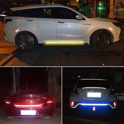 5pcs/set Car Reflective Sticker Warning Rear Safety Cover Anti-Collision Protection Sticker Rear Collision Prevention Warning Sticker Car Accessories