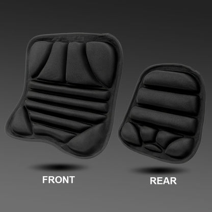 Universal Motorcycle Seat Cushion Cover - Premium Lycra Fabric, Breathable, Shock-Absorbing, Non-Inflatable - Compatible with Most Motorcycles, Front and Rear Seat, Comfort and Support Accessory