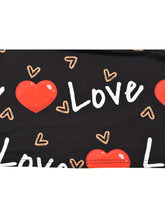 Load image into Gallery viewer, Heart &amp; Letter Printed Tank Dress - Casual Sleeveless U Neck Design - Slim Fit &amp; Flattering - Ideal Summer Womens Clothing
