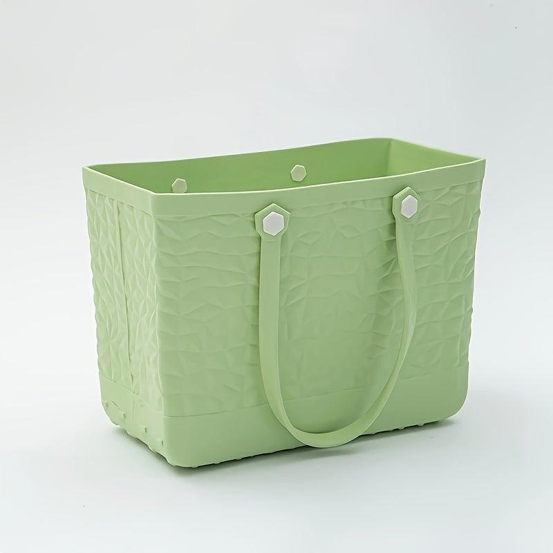 EVA Beach Tote Bag, Large Capacity Tote Bag For Beach, Pool Boat, Groceries, Sports