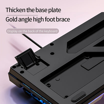 Universal Gaming Keyboard USB Wired Keyboard, Luminous Keyboard For Computer Laptop Notebook Easter Gift