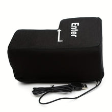 Load image into Gallery viewer, Big Enter Key, Super Large Enter Key Computer USB Enter Key Adult Venting Pillow Nap Pillow Decompression
