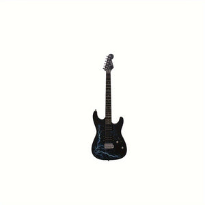 IRIN Maple Electric Guitar, WithLightning Graphics, Good Sound Effects, And Good Sound Quality, Scope Light, Suitable For Beginners