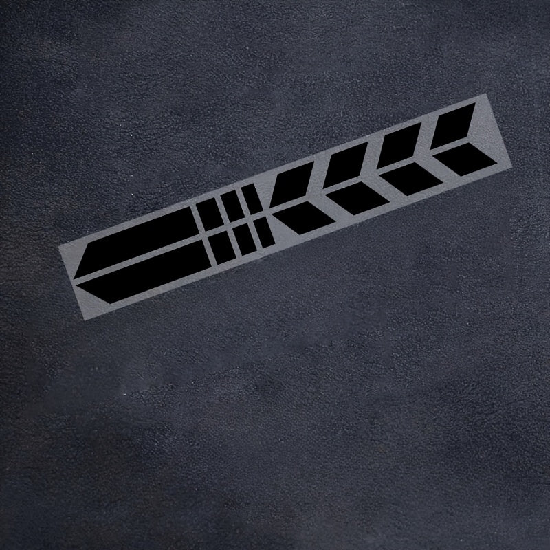 High-Visibility Reflective Stickers for Motorcycles, Helmets & Cars - Waterproof & Sun-Resistant PVC Labels