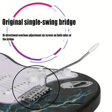 Load image into Gallery viewer, IRIN Maple Electric Guitar, WithLightning Graphics, Good Sound Effects, And Good Sound Quality, Scope Light, Suitable For Beginners
