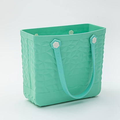 EVA Beach Tote Bag, Large Capacity Tote Bag For Beach, Pool Boat, Groceries, Sports