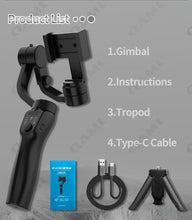 Load image into Gallery viewer, QAML F8 Handheld 3-Axis Gimbal Phone Holder Anti Shake Video Record Stabilizer for Xiaomi iPhone Cellphone Smartphone
