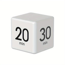 Load image into Gallery viewer, 1pc, Lightweight LCD Cube Timer, Countdown Reminder Mini Kitchen Alarm Clock for Shower/Study/Cooking, Time Management, Sports, Practical Kitchen Timer
