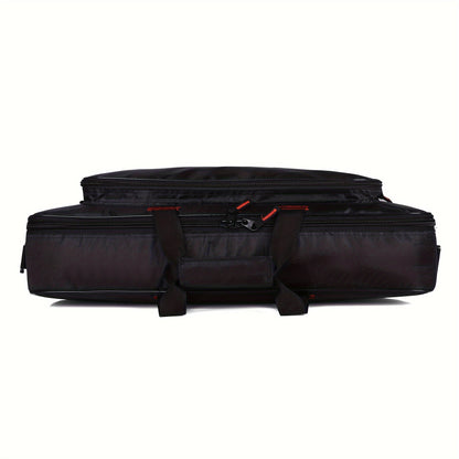 Electric Guitar Effects Package, Bass Effects Bag, Thickened, Can Be Carried By Hand Or Shoulder, Instrument Bag, Waterproof And Reinforced, Large Capacity