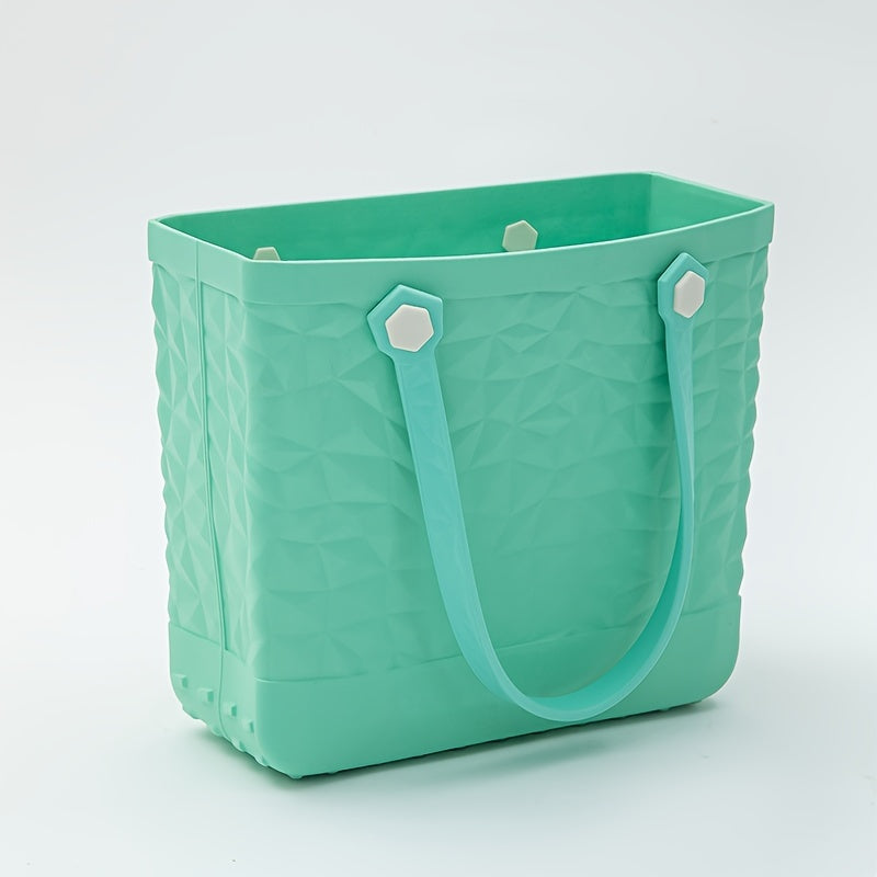 EVA Beach Tote Bag, Large Capacity Tote Bag For Beach, Pool Boat, Groceries, Sports