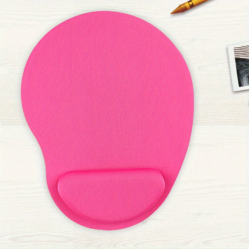 [One Ergonomic Wrist Support Cushion] Ergonomic EVA Wrist Support Cushion, Non-Slip Memory Foam Mouse Pad, Comfortable Skin-Friendly Desk Rest for Office Computer Use