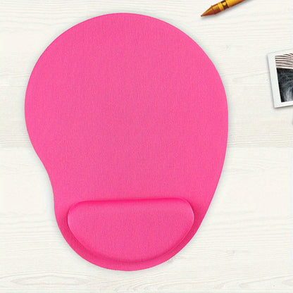[One Ergonomic Wrist Support Cushion] Ergonomic EVA Wrist Support Cushion, Non-Slip Memory Foam Mouse Pad, Comfortable Skin-Friendly Desk Rest for Office Computer Use