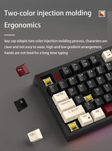 Load image into Gallery viewer, MageGee 75% Mechanical Gaming Keyboard With Blue Switch, LED Backlit Keyboard, 87 Keys Compact TKL Wired Computer Keyboard For Windows Laptop PC Gamer Gift For Birthday/Easter/Boy/Girlfriend
