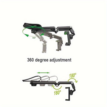 Universal 1080° Rotating Sun Visor Cellphone Car Holder - Multi-Functional Mobile Phone Mount for iPhone 7 Inch Support with Telephone Compatibility - Easy Installation and Adjustable Viewing Angle