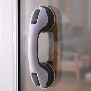 Modern Non-Slip Shower Handle - Easy Install, Powerful Suction, Safety Grip, No-Drill, Contemporary Design for Bathroom Security