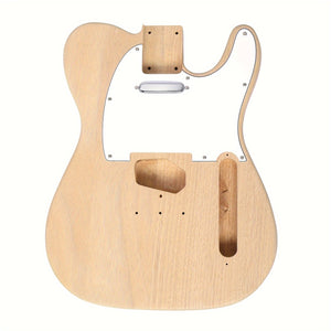 DIY 6-String TL Style Electric Guitar Kits With Mahogany Body, Maple Neck And Accessories