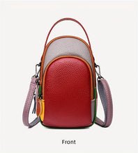 Load image into Gallery viewer, Mini Crossbody Cellphone Bag - High-Quality Genuine Leather, Fashionable Handbag for Women, Stylish Shoulder Bag with Adjustable Strap, Spacious Messenger Sac for Mobile Phones and Essentials - Designer Fashion Accessory
