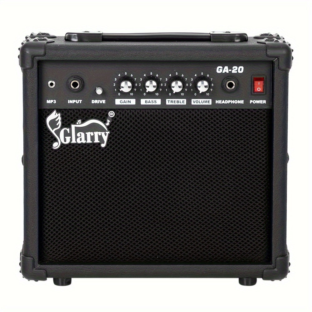 20W Electric Guitar Combo Amp - Compact, Portable, and Powerful GA-20 Amplifier for Beginners and Professionals - Ideal for Practice, Performance, and Recording