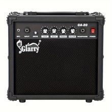 Load image into Gallery viewer, 20W Electric Guitar Combo Amp - Compact, Portable, and Powerful GA-20 Amplifier for Beginners and Professionals - Ideal for Practice, Performance, and Recording
