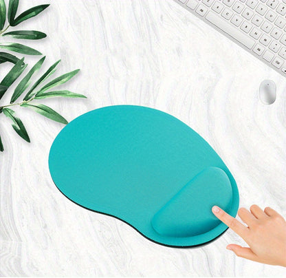 [One Ergonomic Wrist Support Cushion] Ergonomic EVA Wrist Support Cushion, Non-Slip Memory Foam Mouse Pad, Comfortable Skin-Friendly Desk Rest for Office Computer Use