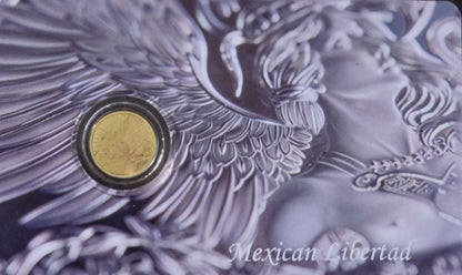 2026 Niue Libertad 1/1000 oz .9999 Gold Coin in Card Assay