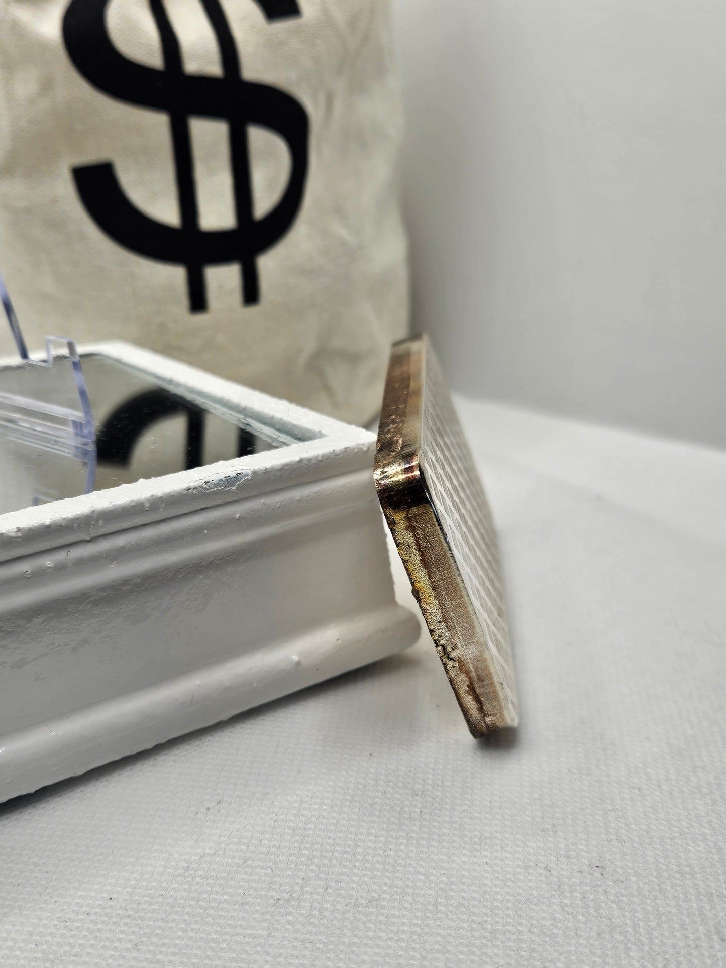 10oz Morgan Dollar Silver Bar .999 Fine Branded Silver Bar Serial