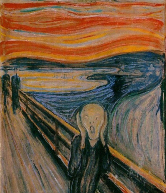 Famous Artwork The Scream Full Square Drill 5D Diamond Painting Mosaic Diamond Art Handmade Decoration Gift Needle Craft