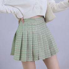Load image into Gallery viewer, Hot Style Harajuku Fashion Women Japanese Style  Mini Pleated Skirts Casual Loose Plaid Skirt High-Rise Waist New Fashion
