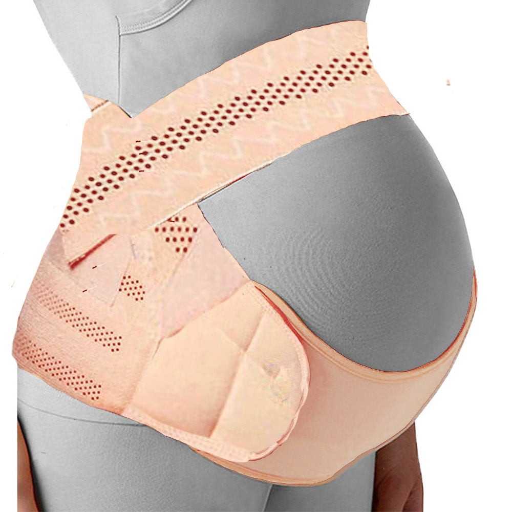 Pregnant Women Belly Band Back Support Clothes Belt Adjustable Waist Maternity Abdomen Brace Protector Pregnancy Care