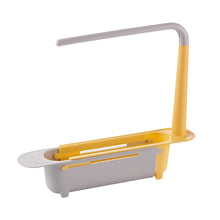 Load image into Gallery viewer, Kitchen Sink Shelf Telescopic Towel Holder Sinks Organizer Soap Sponge Holder Sink Drain Rack Storage Basket Kitchen Gadgets Accessories
