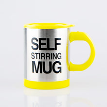 Load image into Gallery viewer, 400ml Automatic Self Stirring Coffee Mug Liquid Mixing Stainless Steel Thermal Cup Electric Double Insulated Smart Cup
