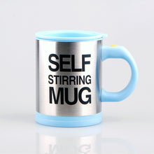 Load image into Gallery viewer, 400ml Automatic Self Stirring Coffee Mug Liquid Mixing Stainless Steel Thermal Cup Electric Double Insulated Smart Cup
