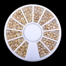 Load image into Gallery viewer, Total Nail Bling Kit 2mm/3mm/4mm/5mm AB Acrylic Diamond Nail Glitter Rhinestones Crystals DIY Nail Art Decorations Manicure Accessories Tools

