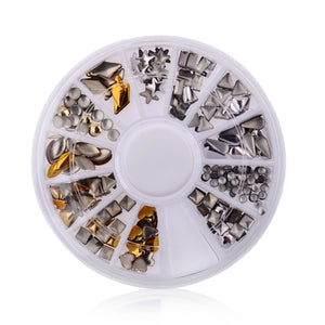 Total Nail Bling Kit 2mm/3mm/4mm/5mm AB Acrylic Diamond Nail Glitter Rhinestones Crystals DIY Nail Art Decorations Manicure Accessories Tools