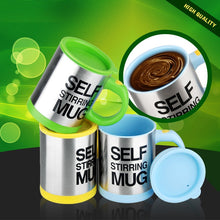 Load image into Gallery viewer, 400ml Automatic Self Stirring Coffee Mug Liquid Mixing Stainless Steel Thermal Cup Electric Double Insulated Smart Cup
