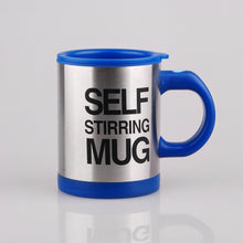 Load image into Gallery viewer, 400ml Automatic Self Stirring Coffee Mug Liquid Mixing Stainless Steel Thermal Cup Electric Double Insulated Smart Cup
