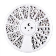 Load image into Gallery viewer, Total Nail Bling Kit 2mm/3mm/4mm/5mm AB Acrylic Diamond Nail Glitter Rhinestones Crystals DIY Nail Art Decorations Manicure Accessories Tools
