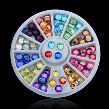 Load image into Gallery viewer, Total Nail Bling Kit 2mm/3mm/4mm/5mm AB Acrylic Diamond Nail Glitter Rhinestones Crystals DIY Nail Art Decorations Manicure Accessories Tools
