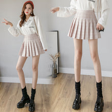 Load image into Gallery viewer, Hot Style Harajuku Fashion Women Japanese Style  Mini Pleated Skirts Casual Loose Plaid Skirt High-Rise Waist New Fashion
