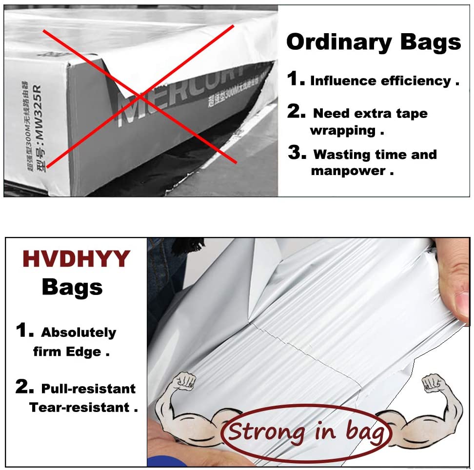 Plastic Mailer Bag Shipping Package White Foldable Envelope Bag Postage Poly Currier Bag Packaging Bag for Shipping Delivery