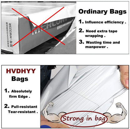Plastic Mailer Bag Shipping Package White Foldable Envelope Bag Postage Poly Currier Bag Packaging Bag for Shipping Delivery