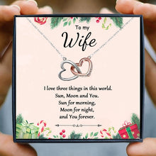 Load image into Gallery viewer, Heart Pendant Necklaces for Women Necklace Gift Female Girl Crystal Infinity Necklace Gifts Wife Lovers To My Soulmate Jewelry
