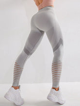 Load image into Gallery viewer, Sexy High Waist Fitness Leggings Women Seamless Leggings Hollow Printed Workout Slim Pants Spandex Elastic ityWorkout Socks

