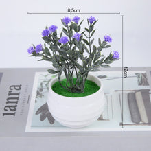 Load image into Gallery viewer, Mini Artificial Plants Bonsai Small Simulated Tree Pot Grass Fake Flowers For Home Garden Office Table Room Decoration Ornaments

