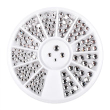 Load image into Gallery viewer, Total Nail Bling Kit 2mm/3mm/4mm/5mm AB Acrylic Diamond Nail Glitter Rhinestones Crystals DIY Nail Art Decorations Manicure Accessories Tools
